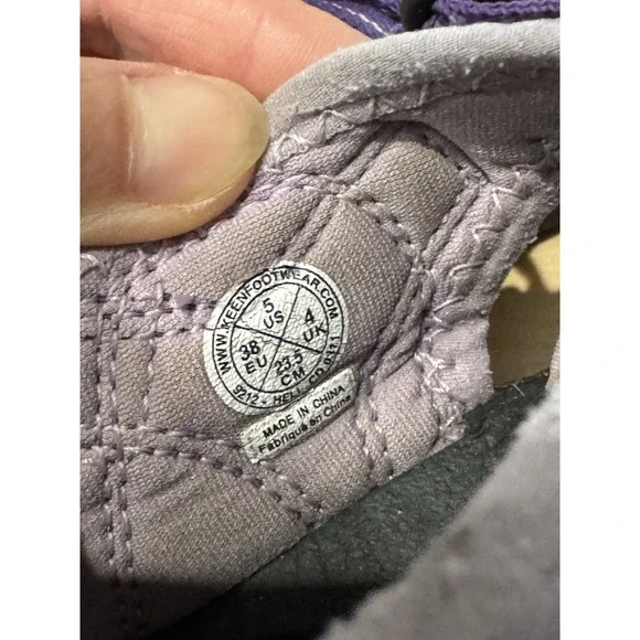 KEEN Kids Sandals Size‎ 5 Purple Waterproof Sport Hiking - Picture 5 of 6